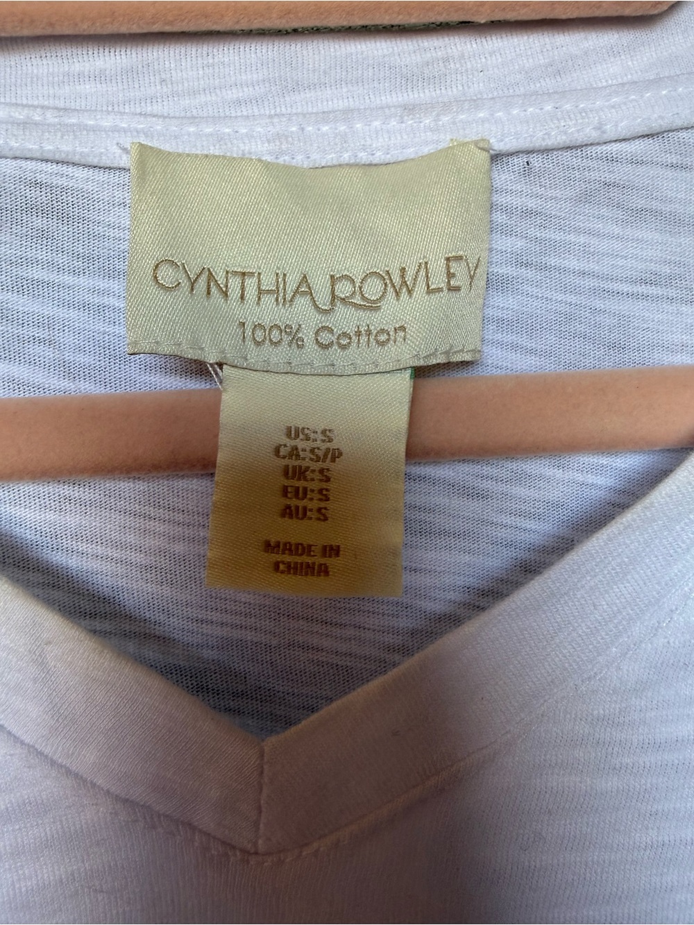 Cynthia Rowley Short Sleeve T Shirt w/ ice cream embroidery - Picture 4 of 6